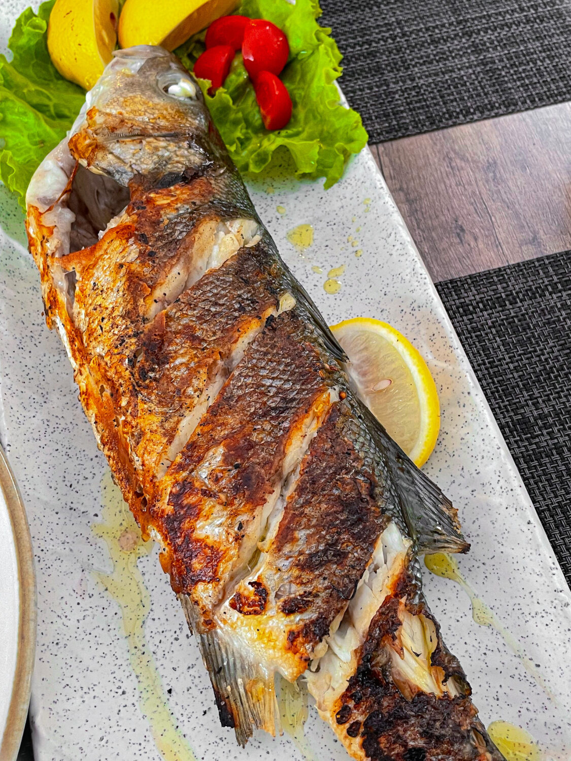 Grilled Sea Bass