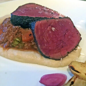 Antler Resturant Venison Steak